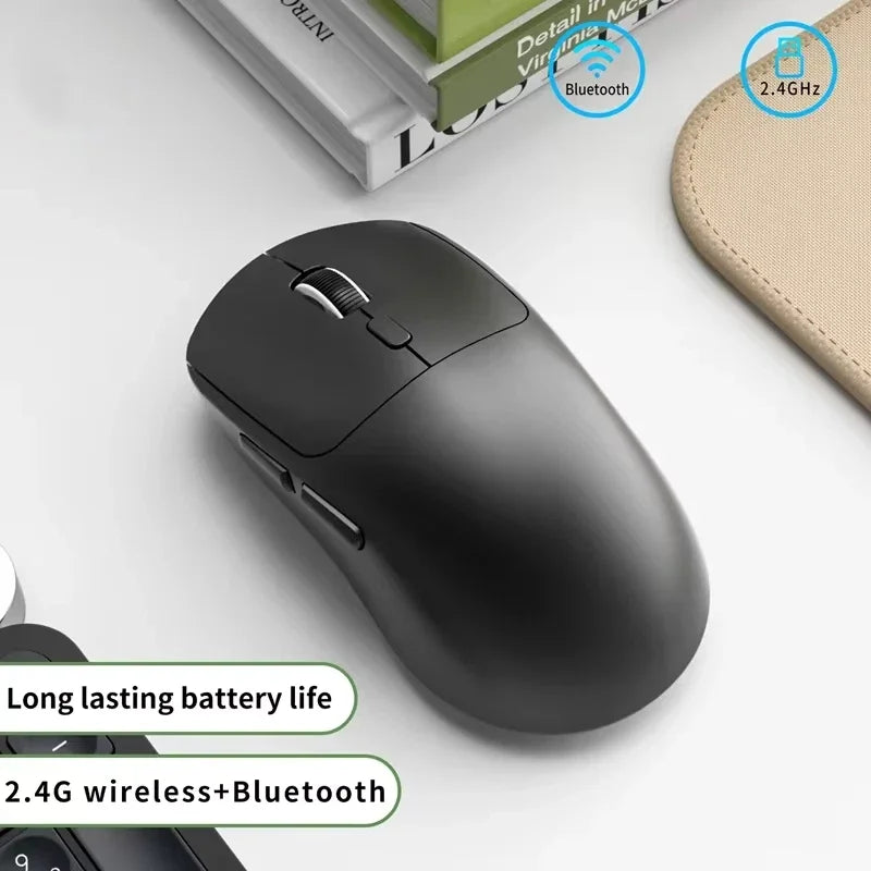 GPW Mouse Bluetooth 2.4G Wireless Three-Mode Rechargeable Ergonomic Office Gaming Portable Mice For iPad PC Laptop Mouse ﻿