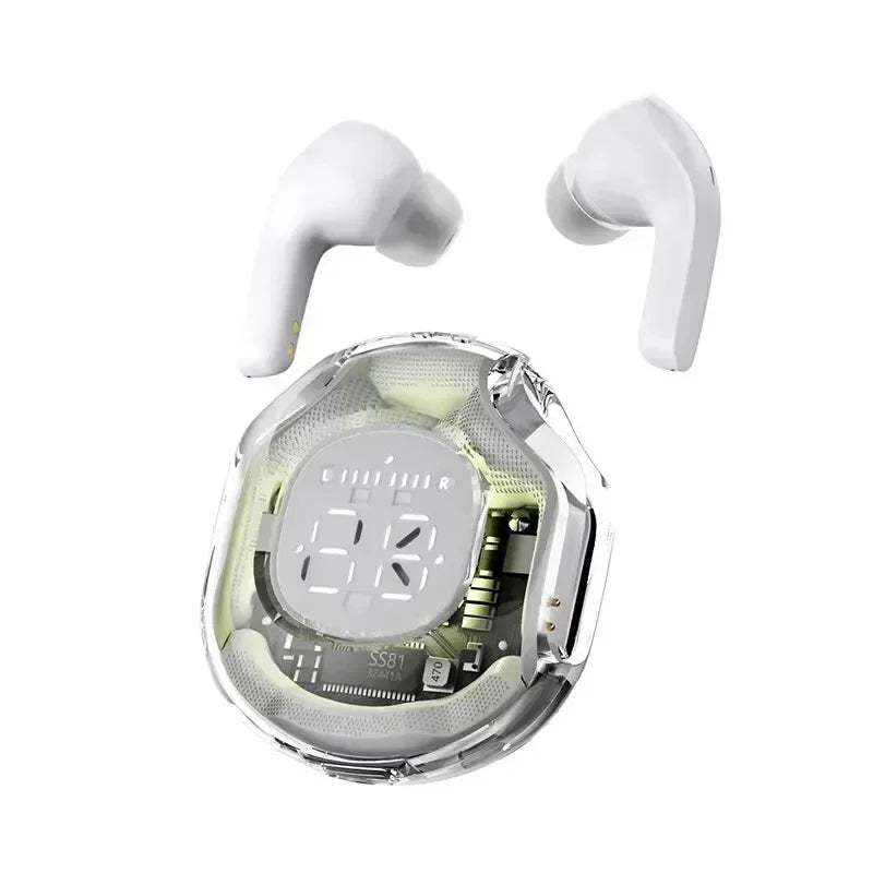 NEW Wireless Bluetooth Headset Wireless Headphones LED Power Digital Display Stereo Sound Wireless apply to smartphones