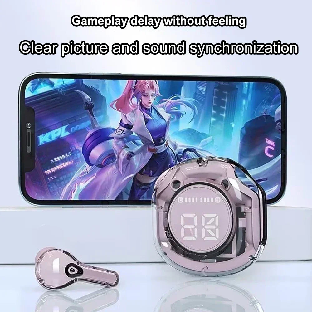 NEW Wireless Bluetooth Headset Wireless Headphones LED Power Digital Display Stereo Sound Wireless apply to smartphones