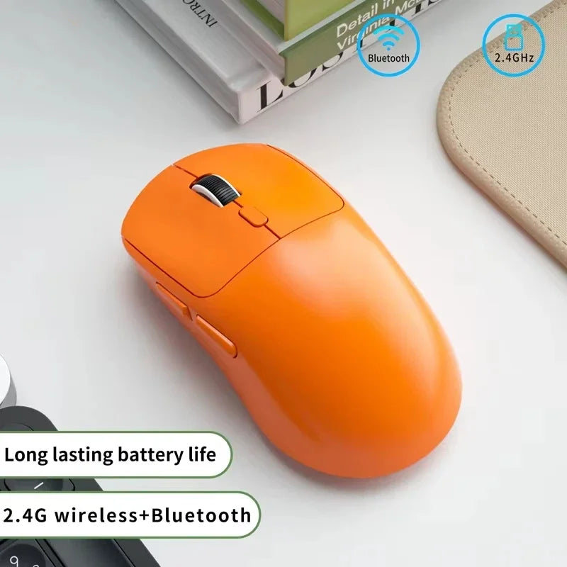 GPW Mouse Bluetooth 2.4G Wireless Three-Mode Rechargeable Ergonomic Office Gaming Portable Mice For iPad PC Laptop Mouse ﻿
