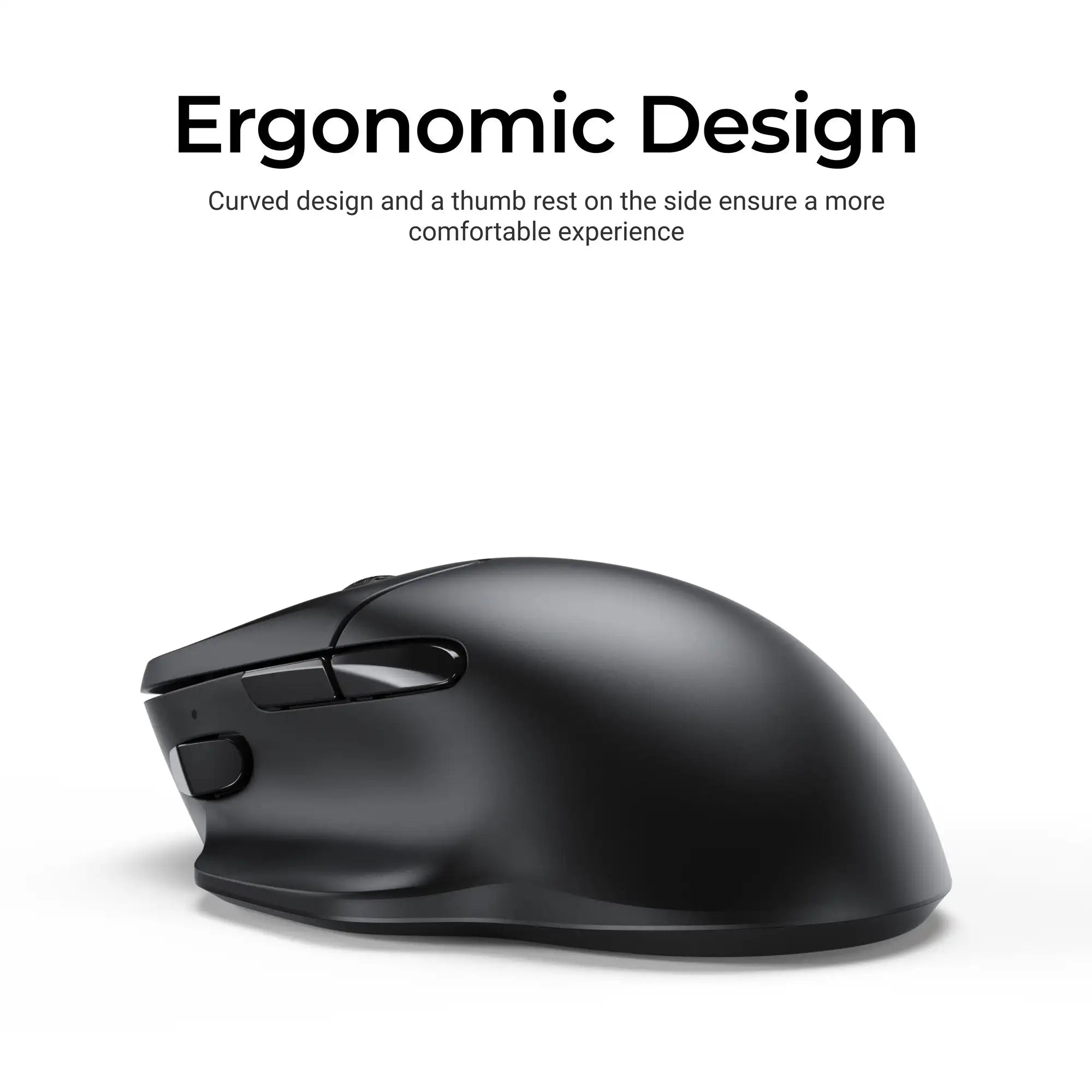 Keychron M7 Wireless Optical Mouse 2.4GHz & Bluetooth & Type-C Mice Lightweight Ergonomic Design