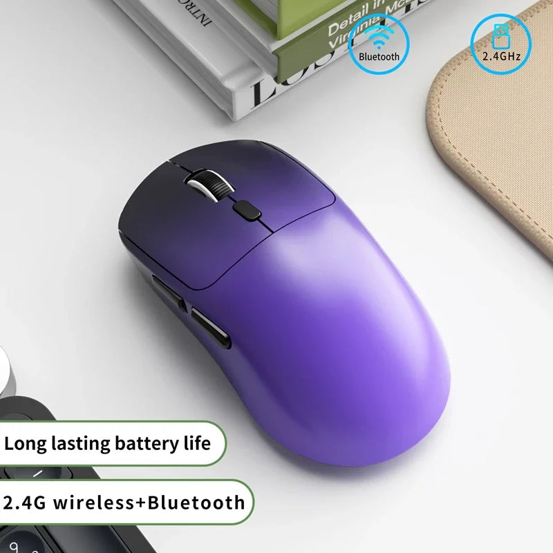 GPW Mouse Bluetooth 2.4G Wireless Three-Mode Rechargeable Ergonomic Office Gaming Portable Mice For iPad PC Laptop Mouse ﻿