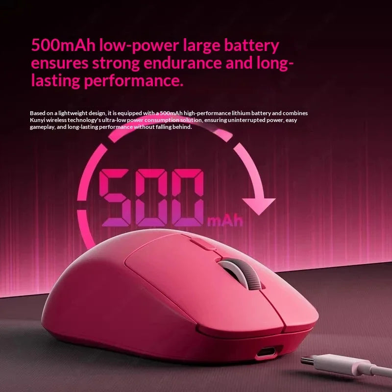 GPW Mouse Bluetooth 2.4G Wireless Three-Mode Rechargeable Ergonomic Office Gaming Portable Mice For iPad PC Laptop Mouse ﻿