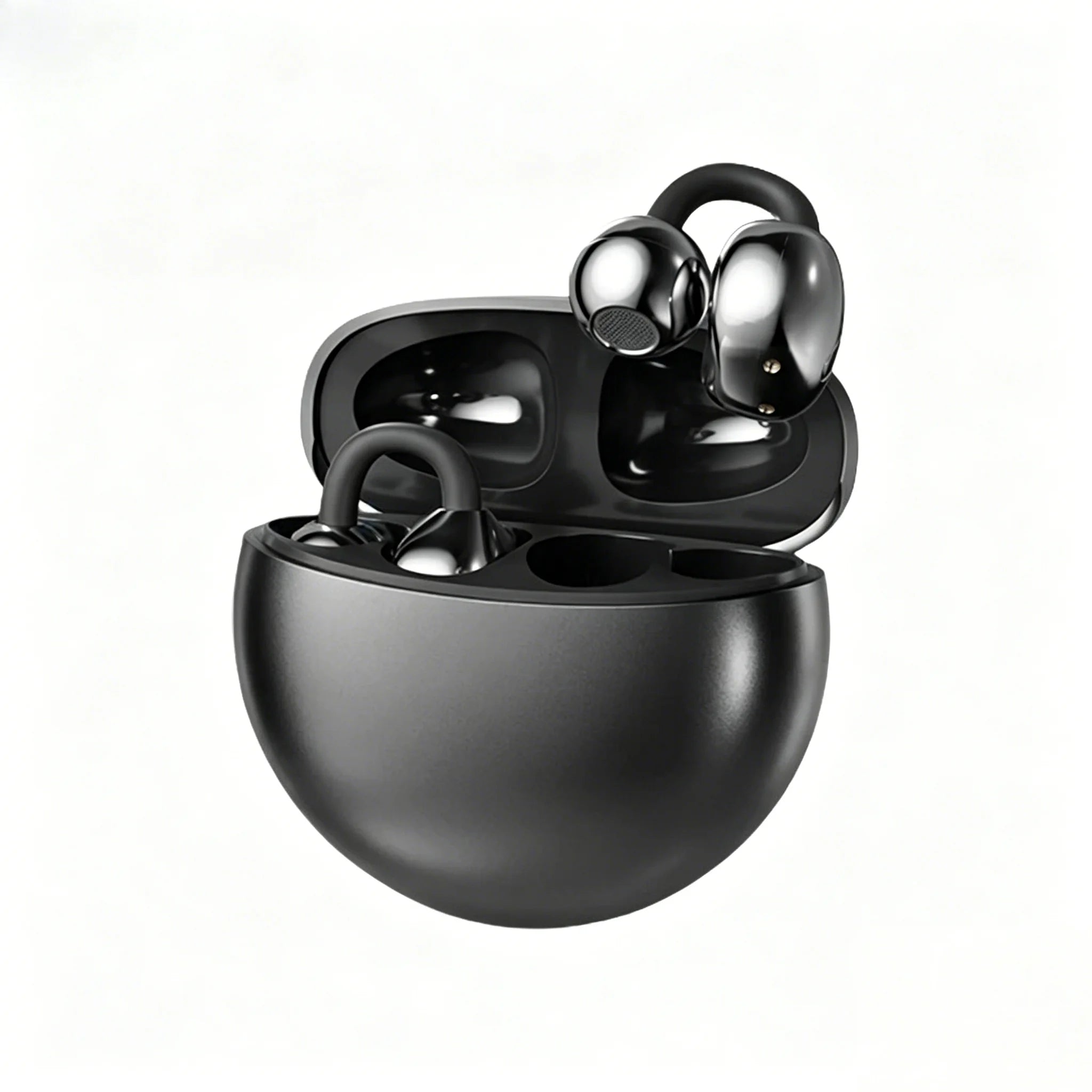 Wireless Dual Bluetooth 5.3 Earbuds with Berlin 9D Stereo Sound 24H Comfort Fit IPX5 Waterproof & Noise Leak-Proof Technology