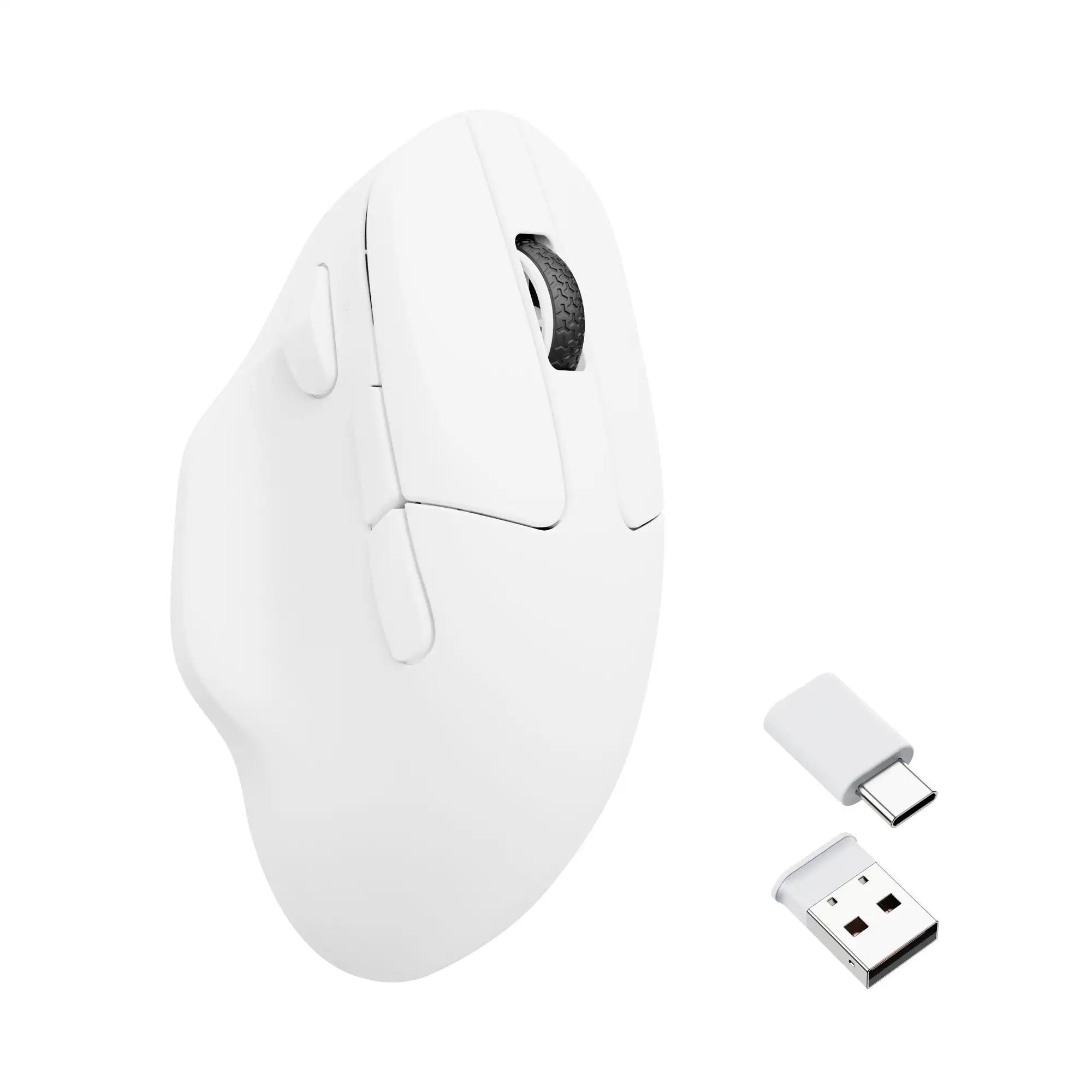 Keychron M7 Wireless Optical Mouse 2.4GHz & Bluetooth & Type-C Mice Lightweight Ergonomic Design