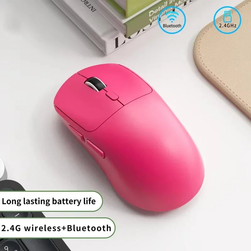 GPW Mouse Bluetooth 2.4G Wireless Three-Mode Rechargeable Ergonomic Office Gaming Portable Mice For iPad PC Laptop Mouse ﻿