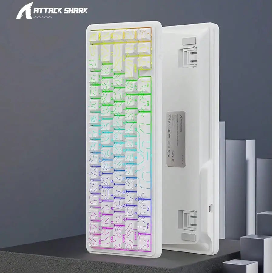 X65HE magnetic axis mechanical keyboard contour side engraved wired RGB low latency 8K polling rate magnetic axis