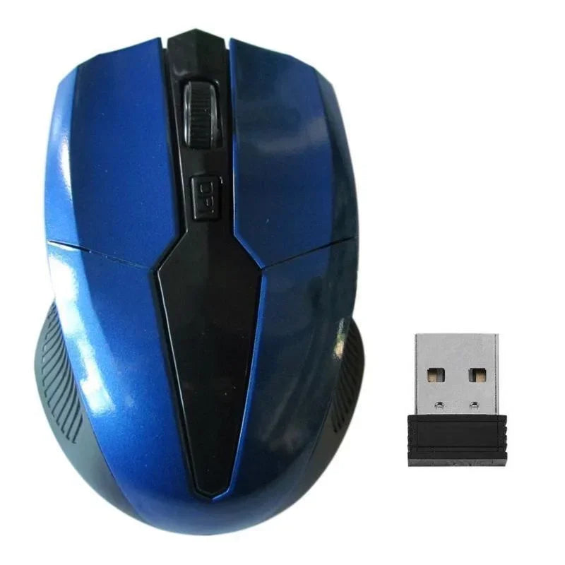 2.4Ghz 1200DPI Wireless Mouse Adjustable Optical Gaming Mouse Wireless Home Office Game Mice for PC Computer Laptop