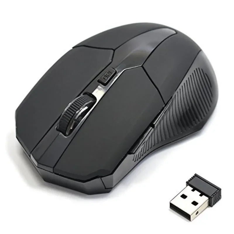 2.4Ghz 1200DPI Wireless Mouse Adjustable Optical Gaming Mouse Wireless Home Office Game Mice for PC Computer Laptop