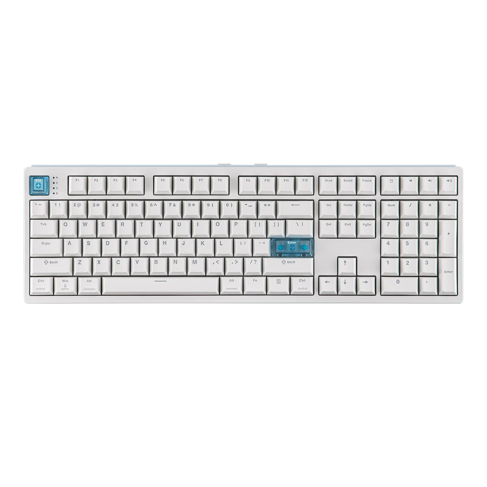 EPOMAKER HE108 Full Sized ANSI US QWERTY Layout Tri-mode Wireless Hall Effect Gaming Keyboard 128K Scan Rate & 10000mAh Battery