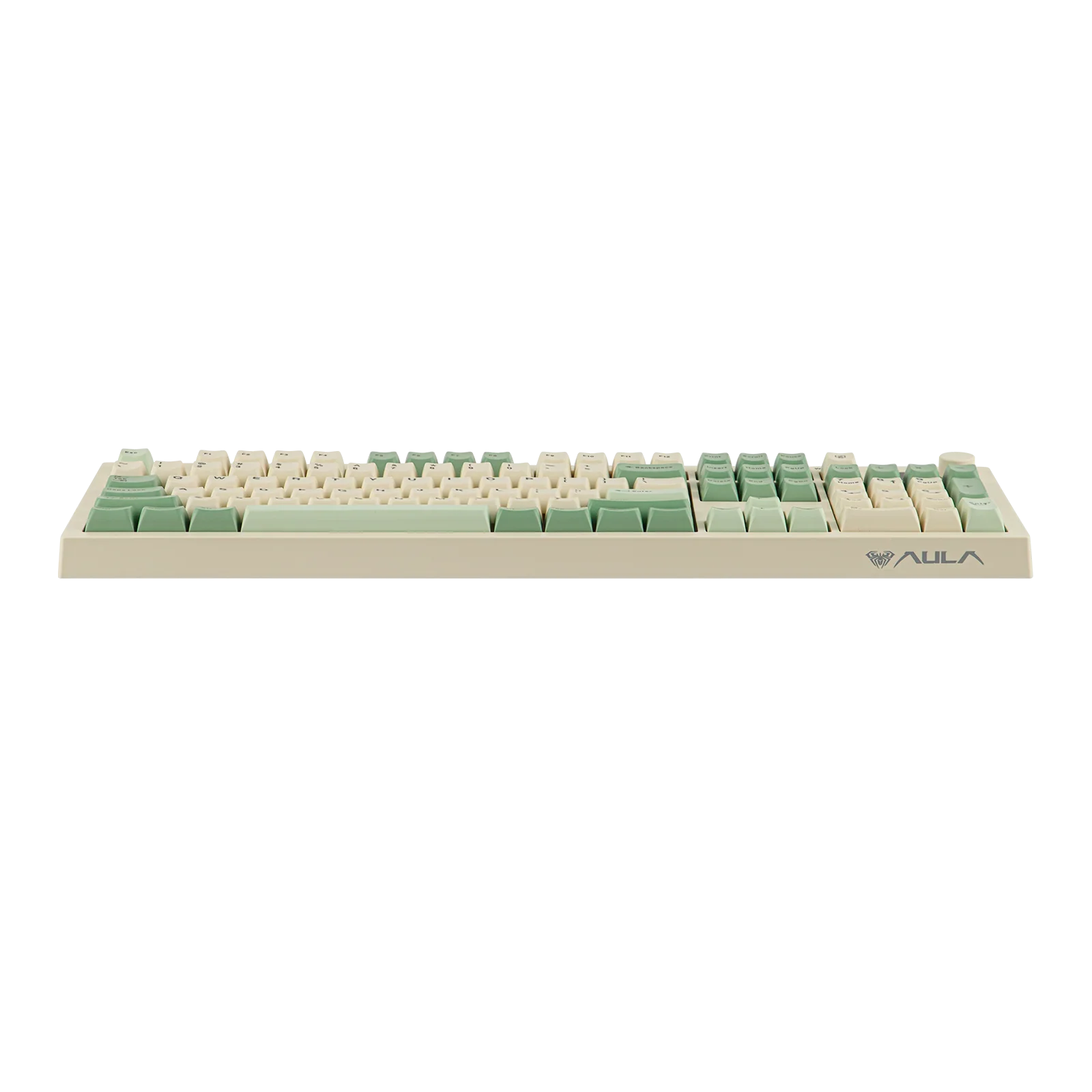 AULA S102 PRO Wireless Membrane Keyboard Full Size ANSI US Silent TFT Screen Volume Knob 2000mAh Battery for Gaming PC Laptop