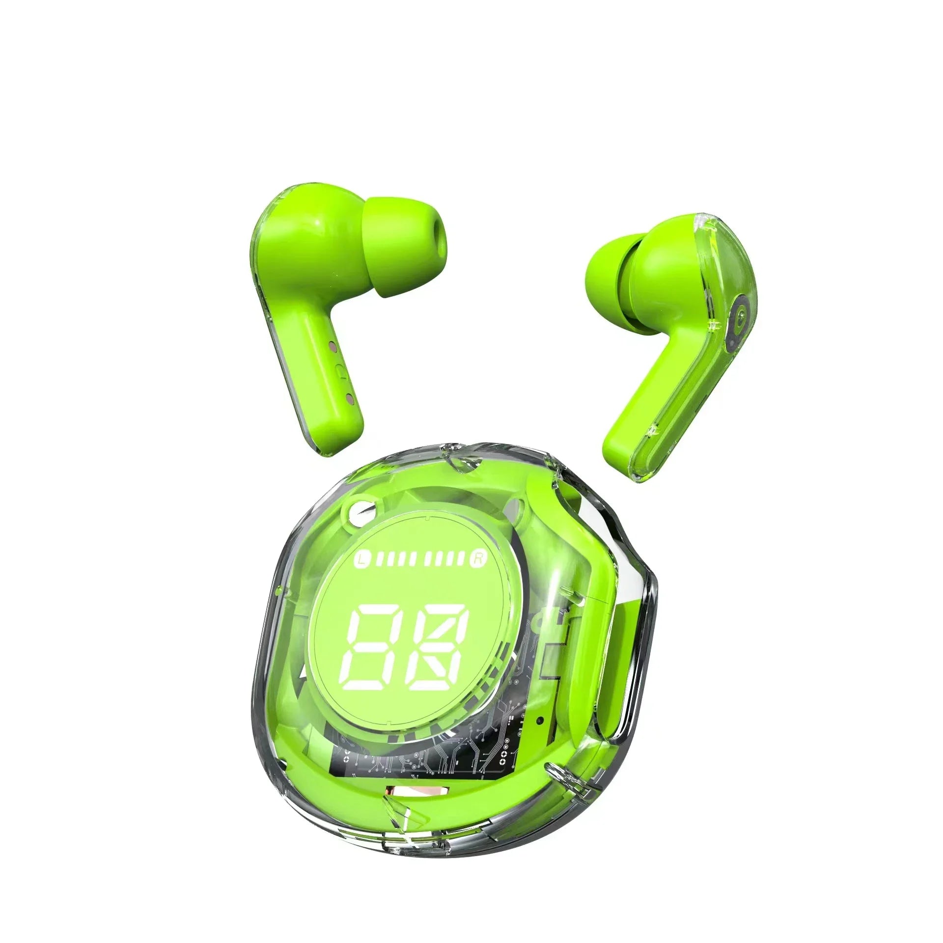 TWS Wireless Headphones Bluetooth Headphones Sports Gaming Headphones Noise Canceling Earbuds Heavy Bass Touch