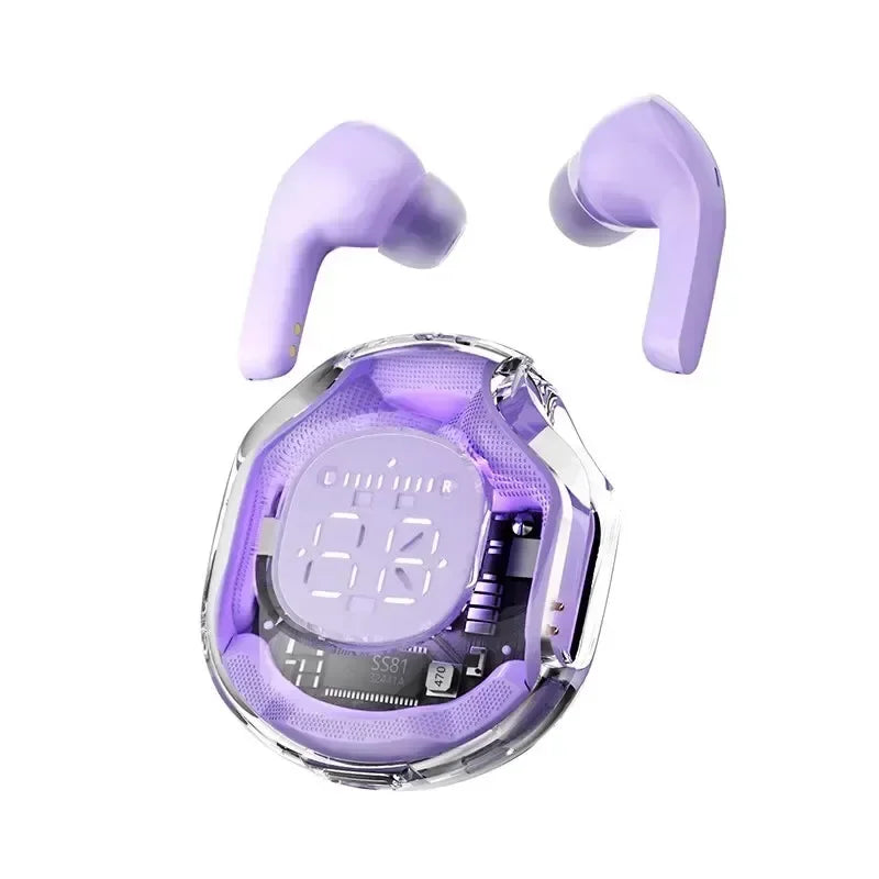 NEW Wireless Bluetooth Headset Wireless Headphones LED Power Digital Display Stereo Sound Wireless apply to smartphones