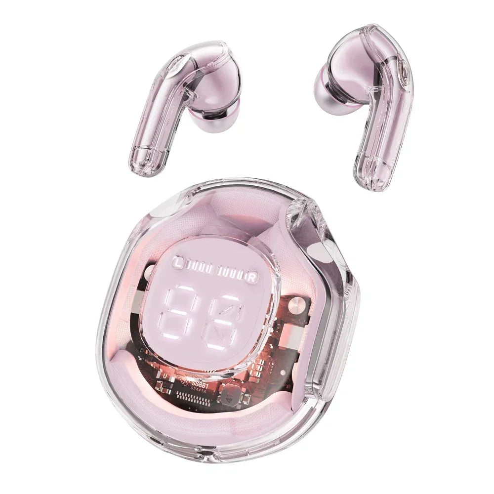 NEW Wireless Bluetooth Headset Wireless Headphones LED Power Digital Display Stereo Sound Wireless apply to smartphones