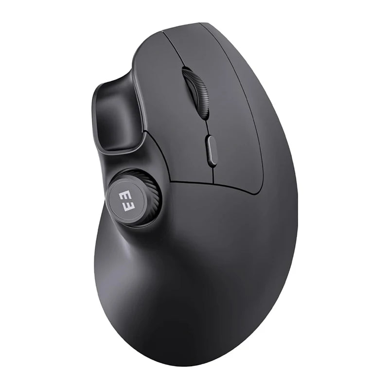 Ergonomic Mouse Rechargeable Vertical Wireless Mouse with Volume knob, Quiet clicks 3 Device Connection Optical Mice for Windows