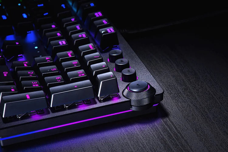 Razer Huntsman Elite Gaming Keyboard Optical SwitchesChroma RGB Magnetic Wrist Rest  Fast Actuation PC Gaming
